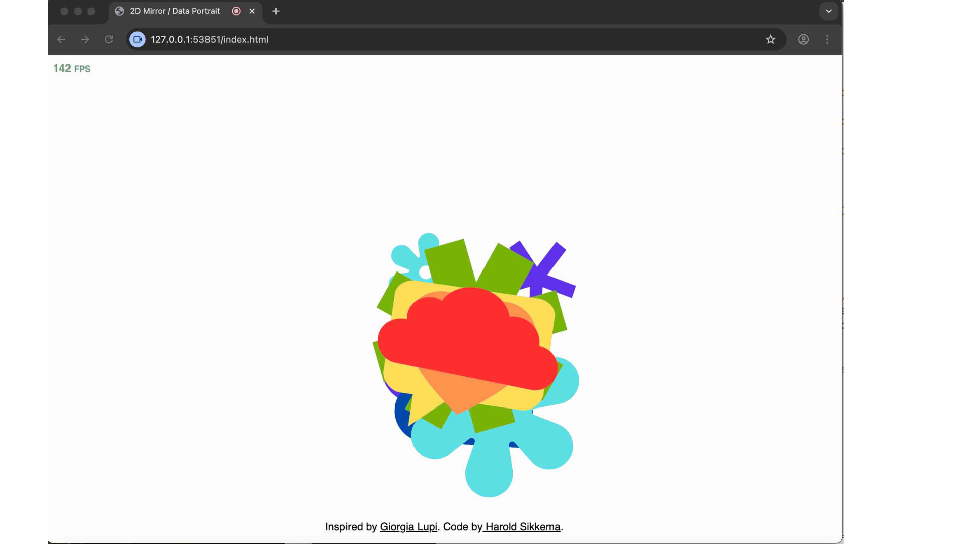 This image shows my Canva file where I placed one simple shape per page; I did this so I could export each shape as a separate PNG layer to use inside p5.js and have more control over how every piece moves and overlaps.