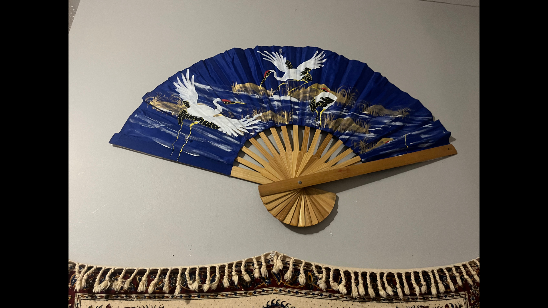 This is my fan. I wanted to use the opening and closing motion specifically for the circuit and interactivity.